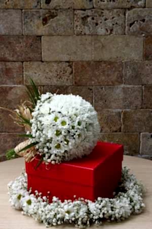 Papatya Gelin Buketi