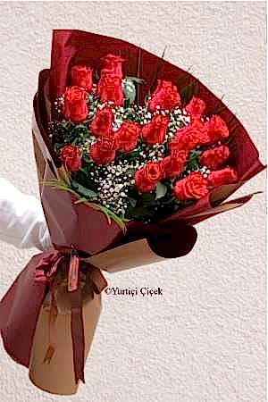 21 Kırmızı Gül